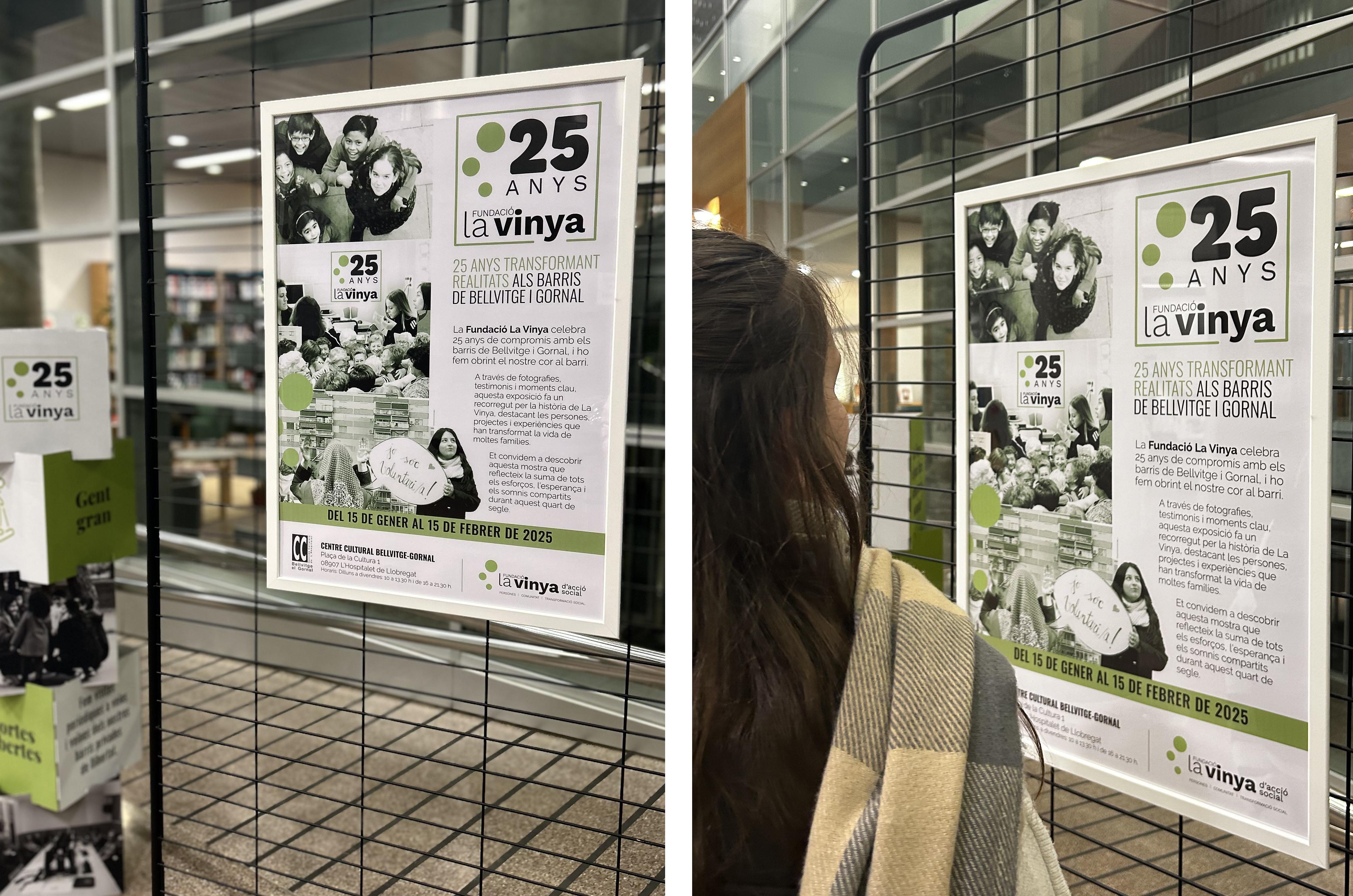 exposició 25 anys de la vinya