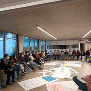 Un dels moments de la trobada Red Mimbre