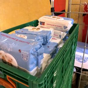 Productes d'higiene per a les famílies ateses