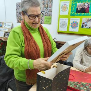 Els regals dels "reyes Majos" a la Vinya