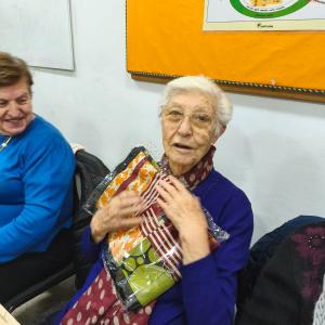 Els regals dels "reyes Majos" a la Vinya