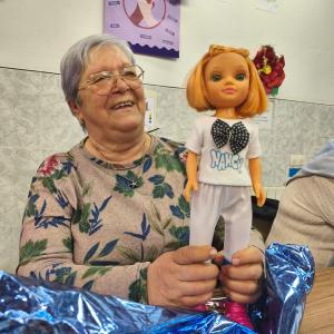 Els regals dels "reyes Majos" a la Vinya