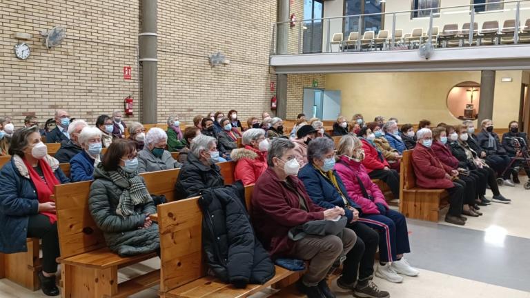 Un dels moments del cinefòrum