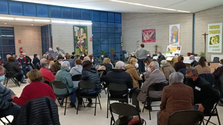 Un dels moments de la vetllada