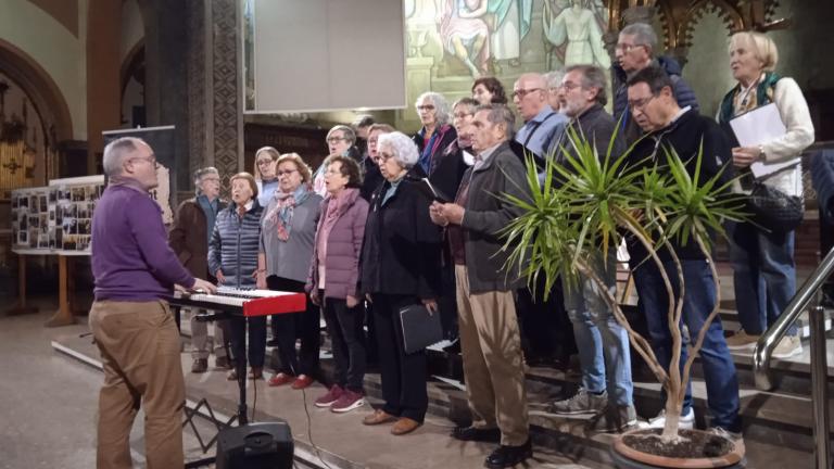 Cor de Sant Medir en el Dia Europeu de les Persones Sense Llar