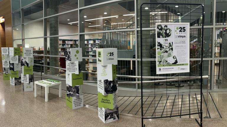 exposició 25 anys de la vinya