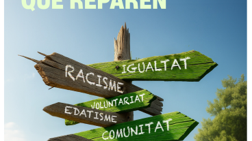 Lema del curs: Davant dels -ismes que ens separen, Creem camins que reparen.